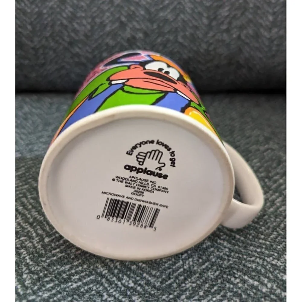 APPLAUSE Goofy 90's Vintage Coffee Mug Cup 3 3/4